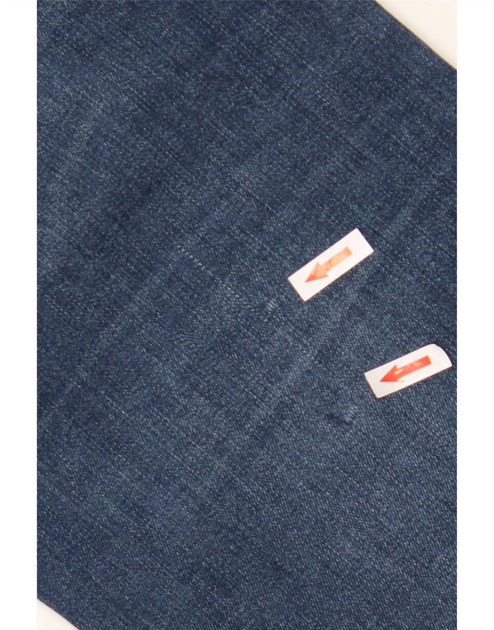 Wrangler Masculino Texas Slim Jeans W44 L32 Azul Algodão