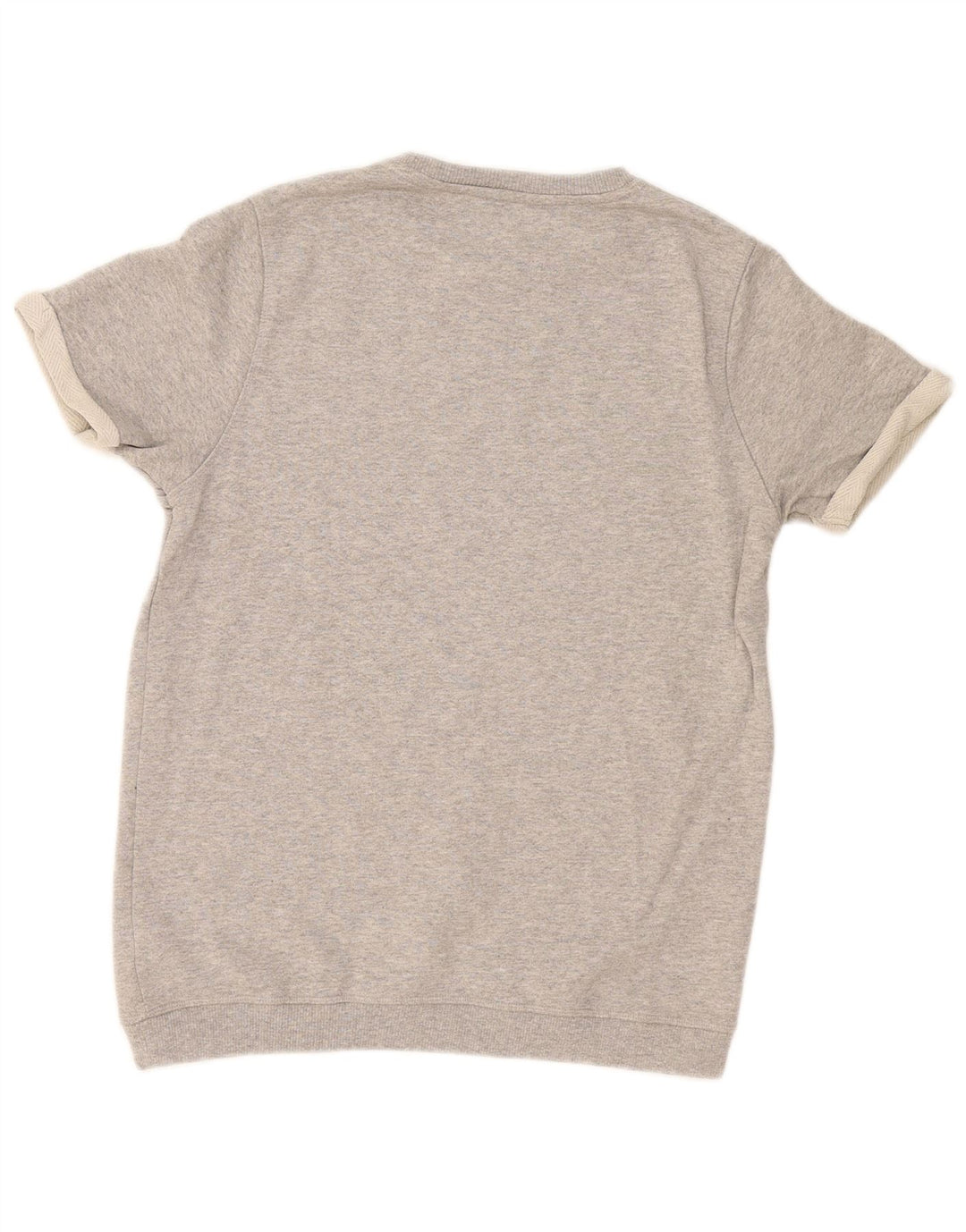 Jack & Jones moletom gráfico masculino jumper cinza médio manchado