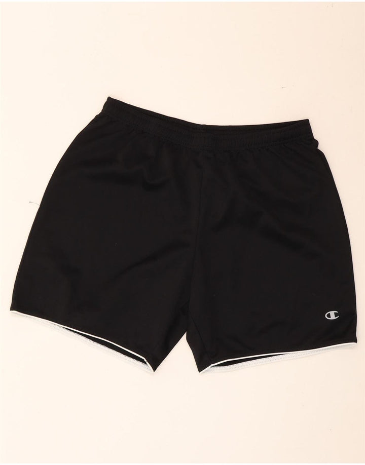 Shorts esportivos masculinos Champion grandes pretos