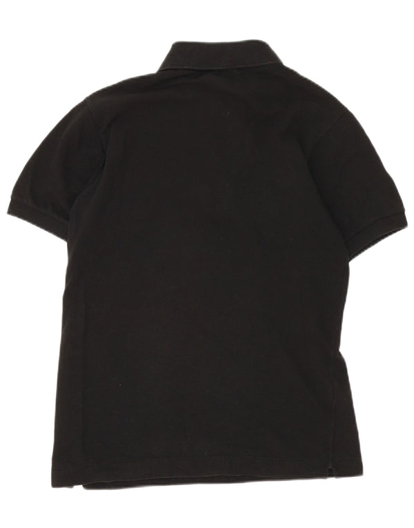 Camisa polo masculina Lacoste tamanho 2 XS algodão preto