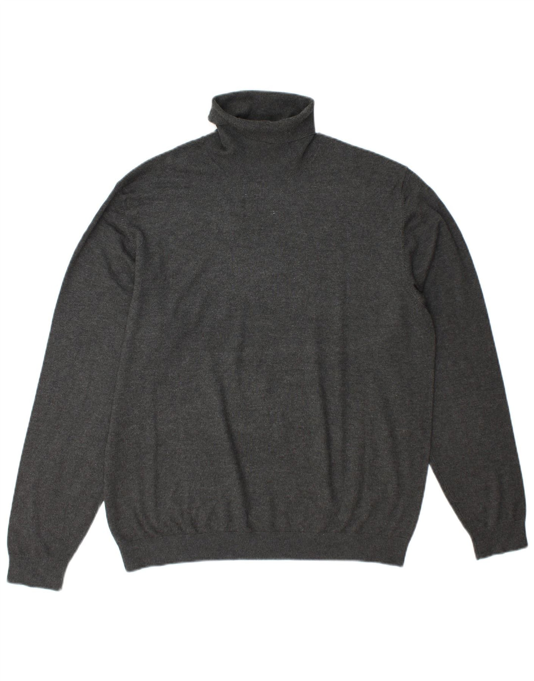 Zara Suéter masculino com gola redonda XL cinza