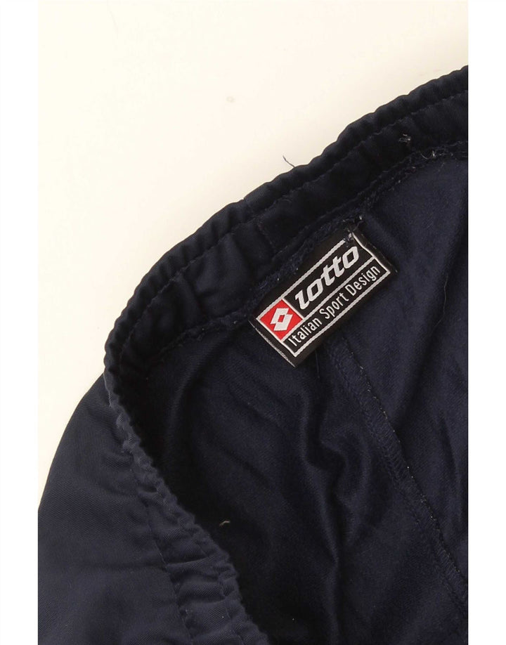 Calça de treino masculina Lotto Graphic azul marinho médio