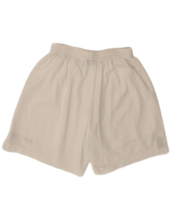Shorts esportivos masculinos Nike UK 42/44 grande poliéster branco