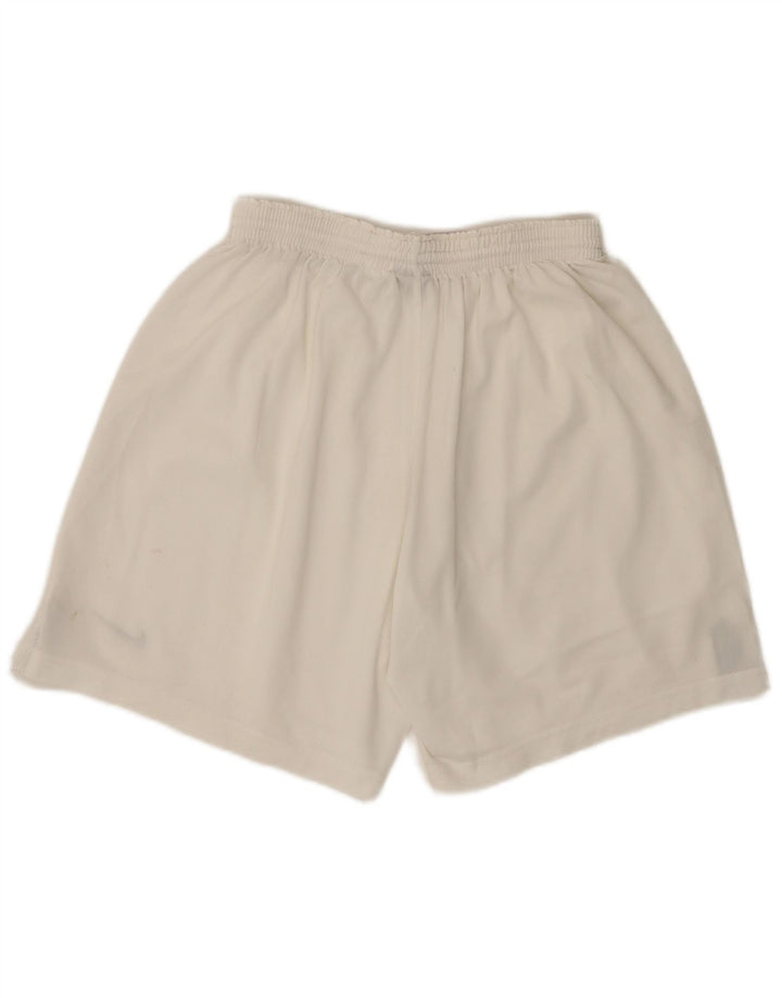 Shorts esportivos masculinos Nike UK 42/44 grande poliéster branco
