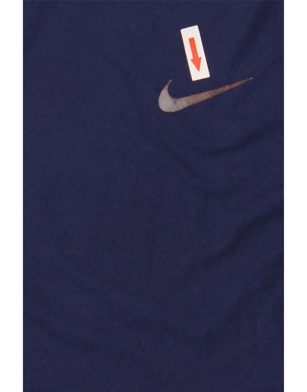 Nike Mens Dri Fit Top Manga Longa Médio Azul Marinho Poliéster