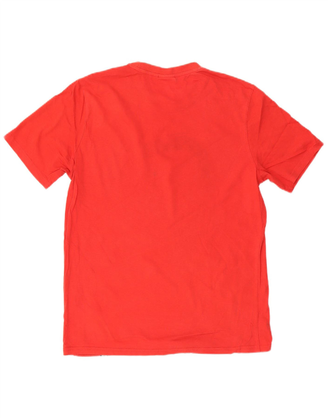 Camiseta masculina gráfica ELLESSE Top médio algodão vermelho