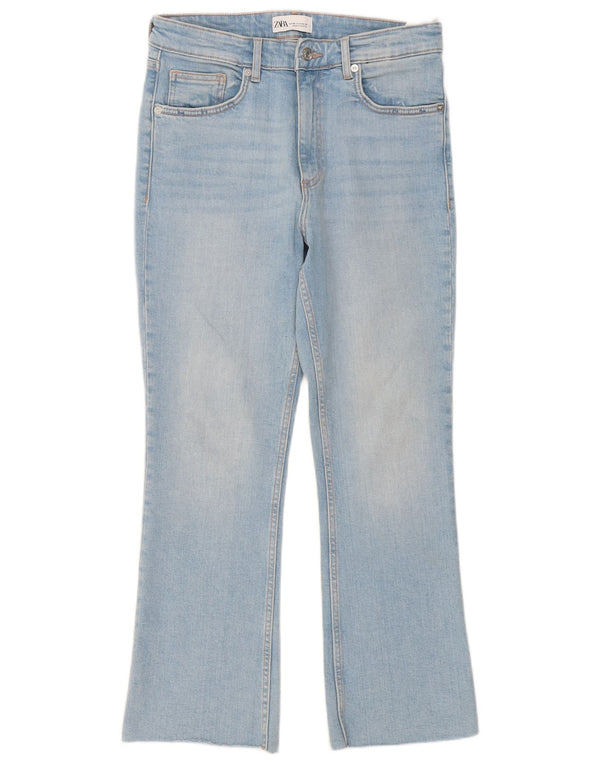 Zara Jeans Bootcut Feminino EU 38 Pequeno W28 L27 Azul
