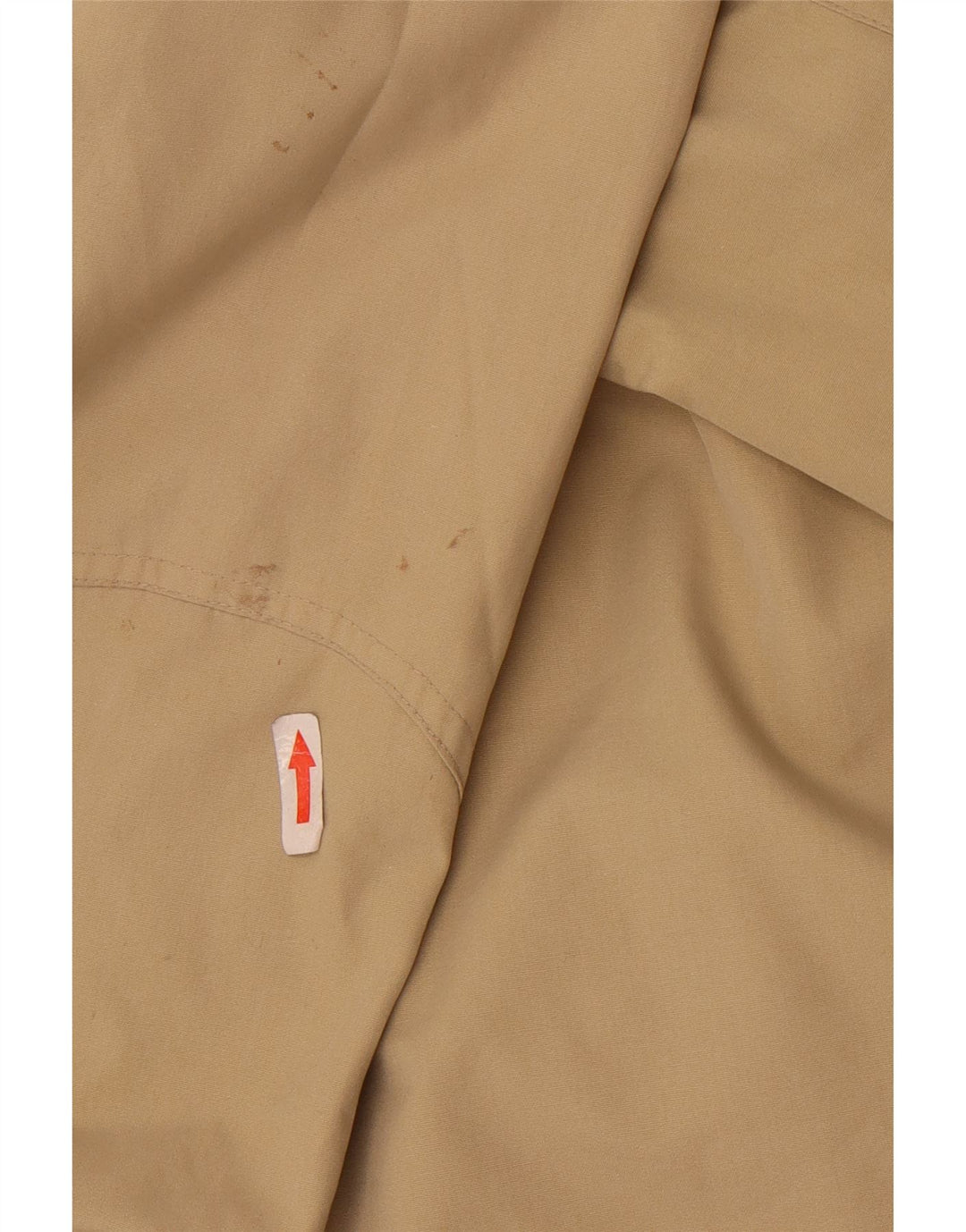 Jaqueta corta-vento masculina Fila com capuz IT 52 XL poliéster bege