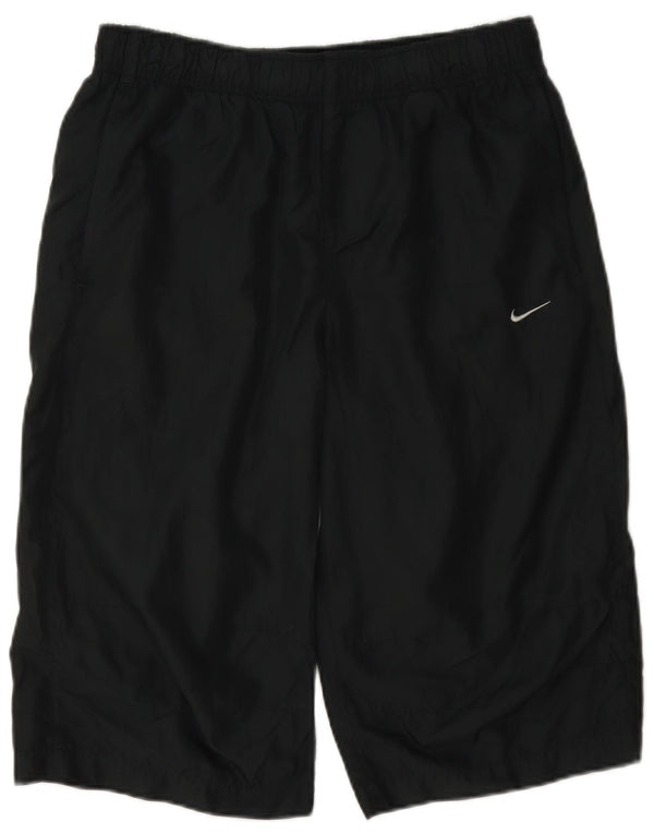Shorts esportivos masculinos Nike pequenos pretos
