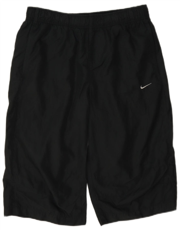 Shorts esportivos masculinos Nike pequenos pretos