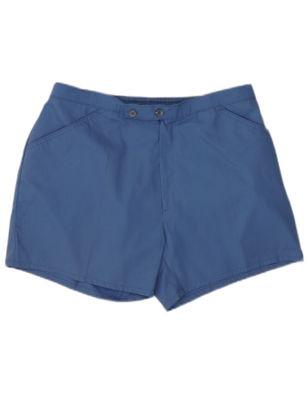Shorts Chino Masculino VINTAGE IT 54 2XL W32 Azul Poliéster