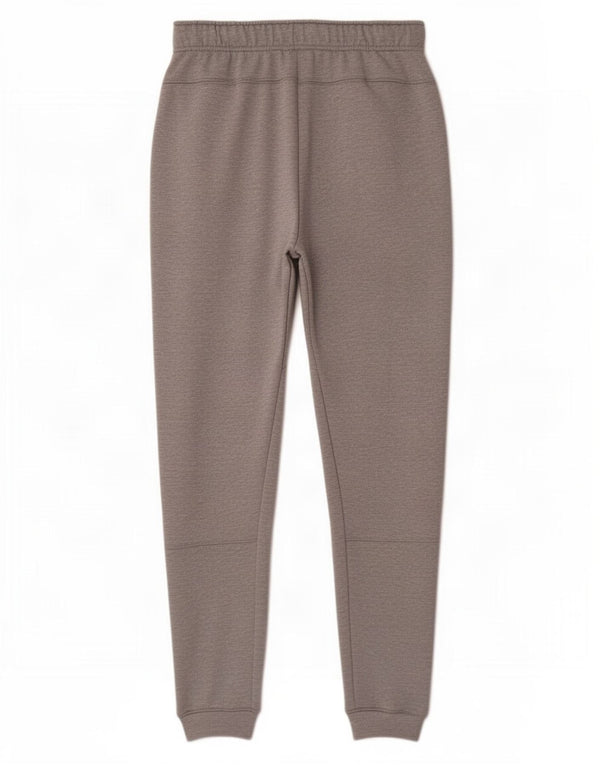 Calça de treino masculina Nike Dri Fit joggers cinza médio poliéster manchado