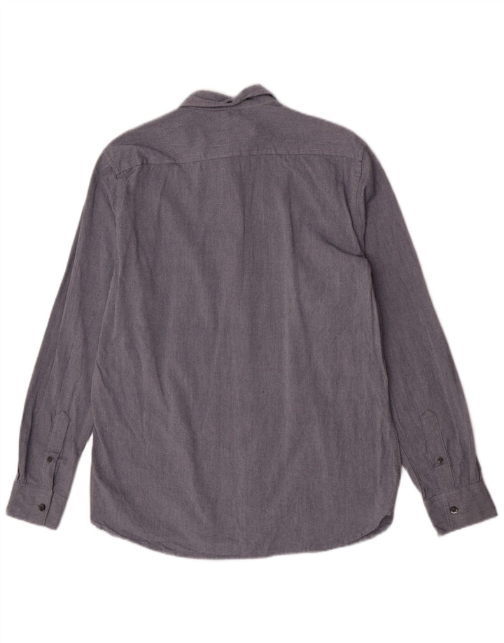 Camisa masculina French Connection grande azul