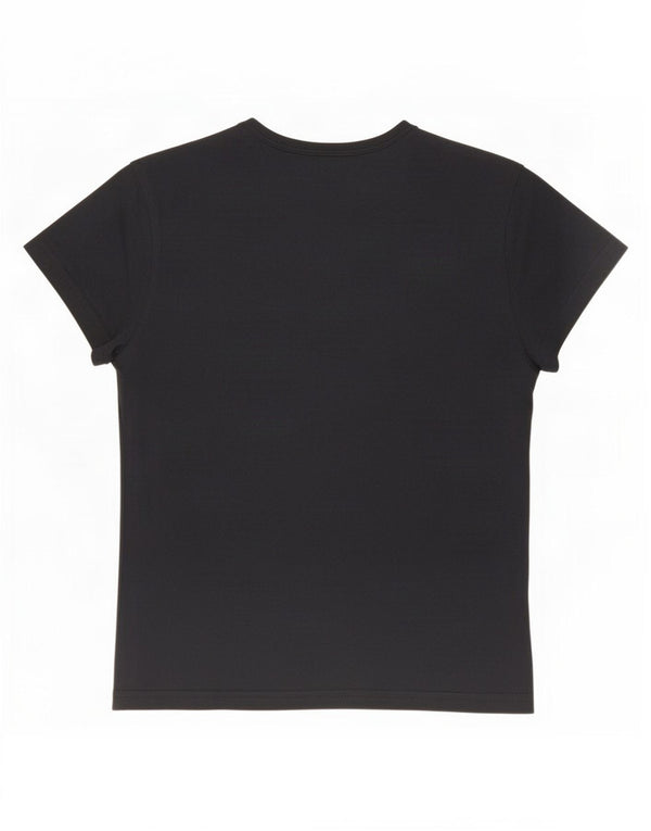 Camiseta feminina Reebok Top UK 12 médio algodão preto
