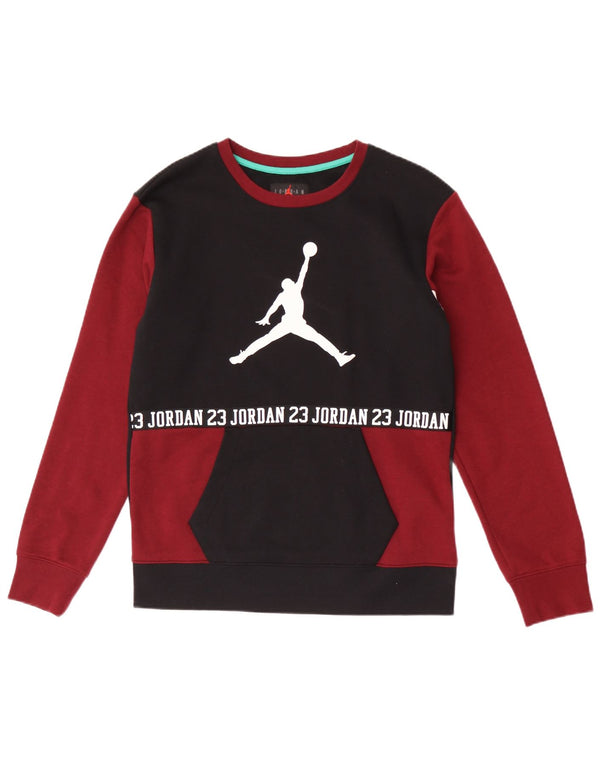 Jordan Boys Graphic Moletom Jumper 13-14 Anos XL Preto Colorblock