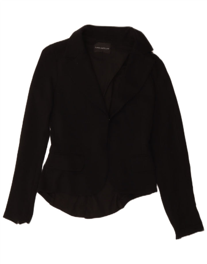 Blazer feminino Flavio Castellani UK 14 médio preto