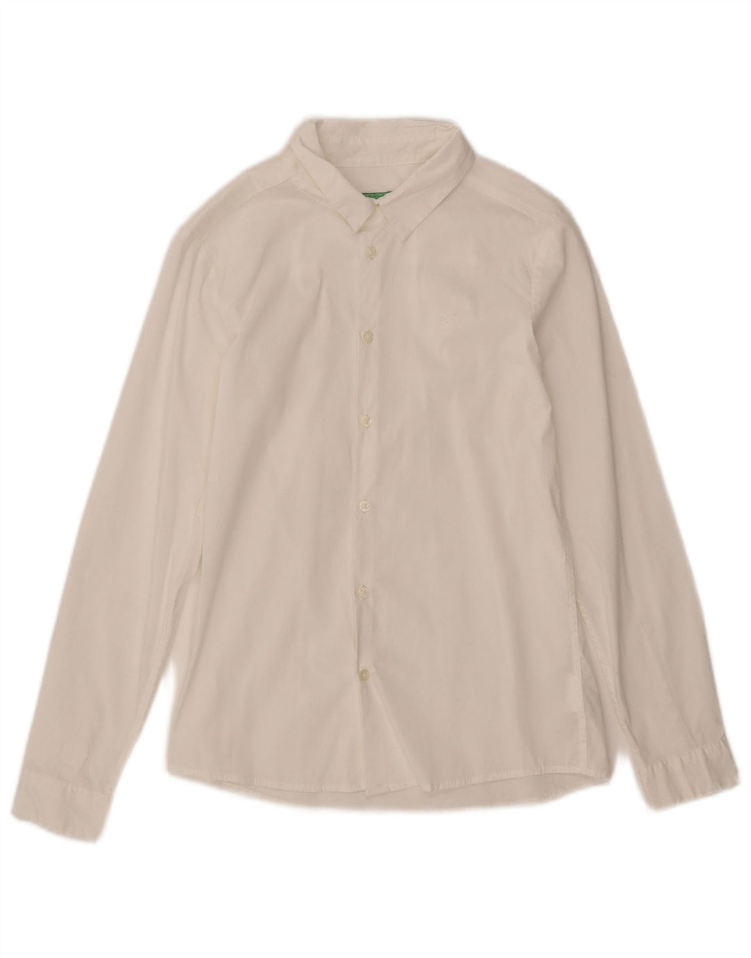 Camisa United Colors of Benetton Boys 10-11 Anos XL Algodão Branco