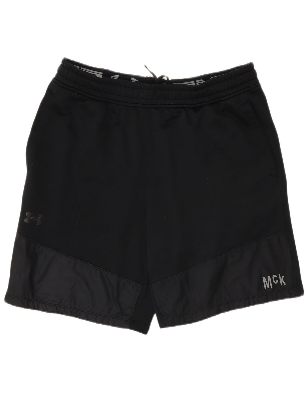 Shorts esportivos masculinos Under Armour grandes pretos
