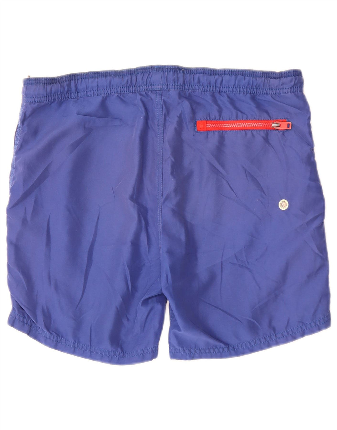 Calções de banho masculinos Superdry Graphic azul médio poliéster
