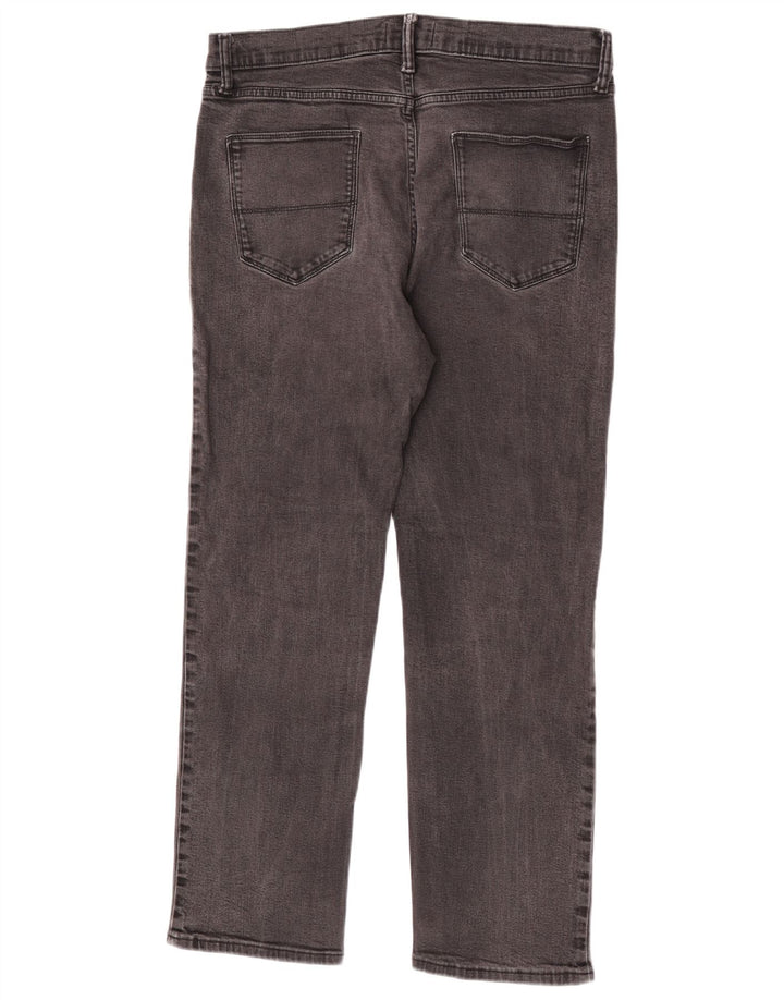 Jeans retos masculinos Marks & Spencer W36 L31 algodão cinza