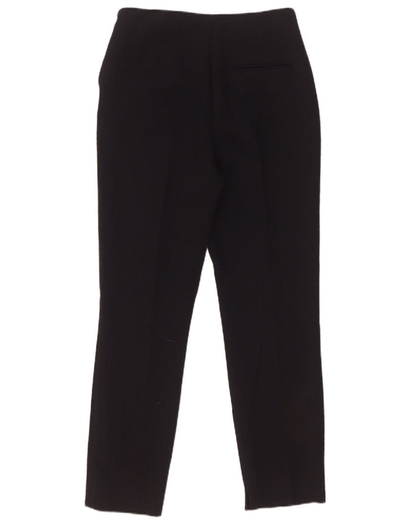 Calça Zara Feminina Slim Suit XS W25 L27 Poliéster Preto