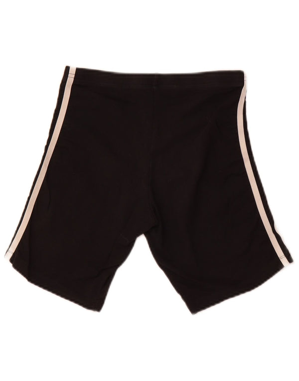 Shorts esportivos femininos Adidas 11-12 anos pretos