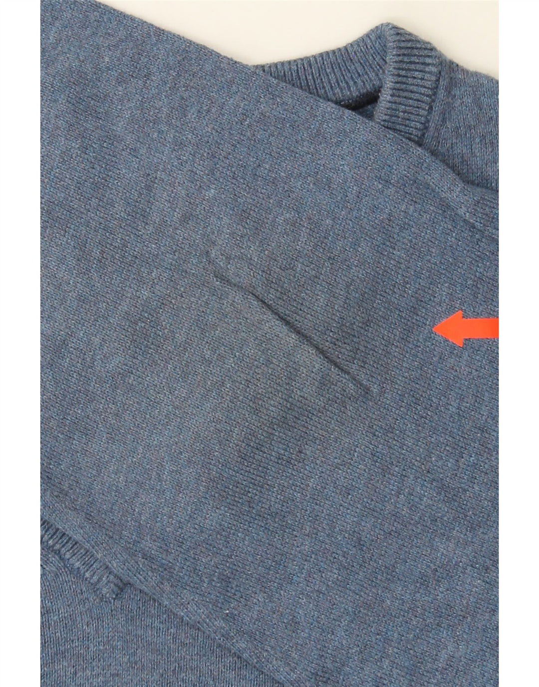 TOMMY HILFIGER Mens V-Neck Jumper Sweater XL Blue Cotton Vintage Tommy Hilfiger and Second-Hand Tommy Hilfiger from Messina Hembry 
