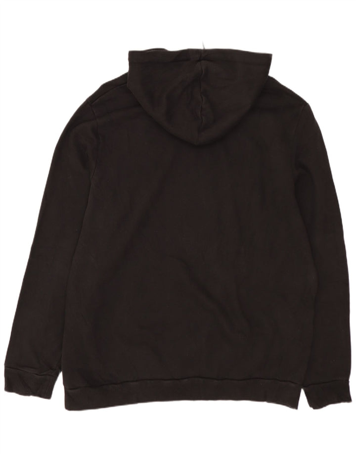 Jumper com capuz gráfico masculino PUMA grande preto