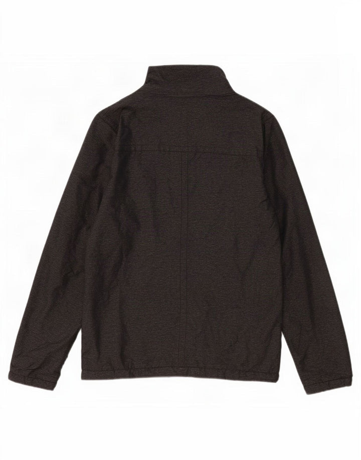 Jaqueta corta-vento masculina Superdry UK 36 pequena cinza nylon