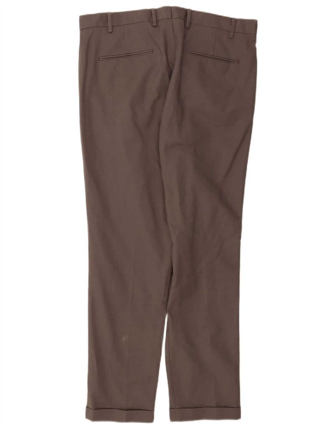Calça masculina Marks & Spencer Slim Suit W36 L31 algodão cinza
