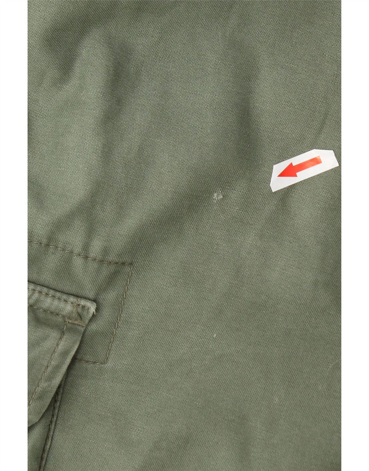 Shorts cargo masculino Mil-Tec 2XL W42 algodão verde