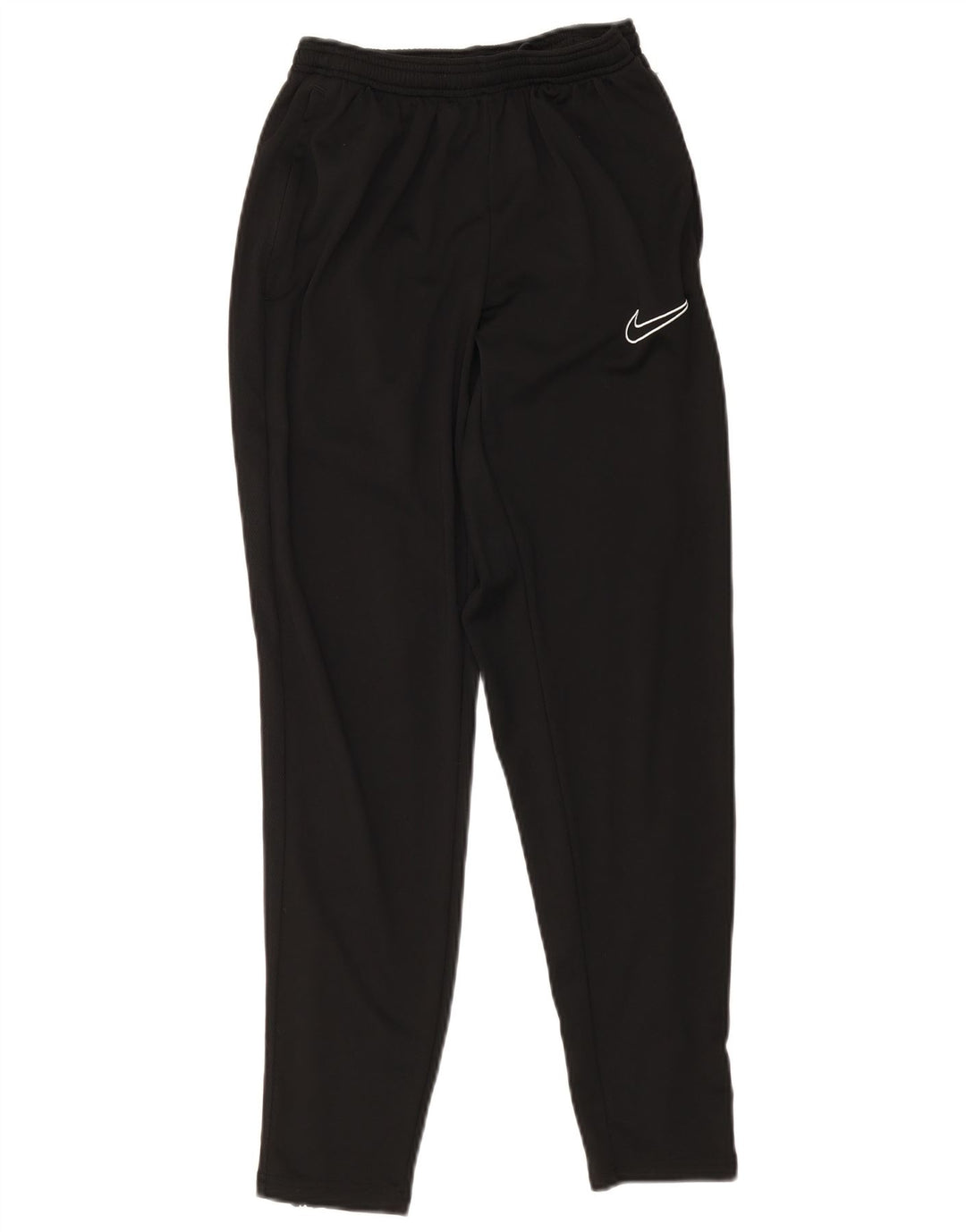 Nike Womens Dri Fit Calças de treino UK 12 Medium Black
