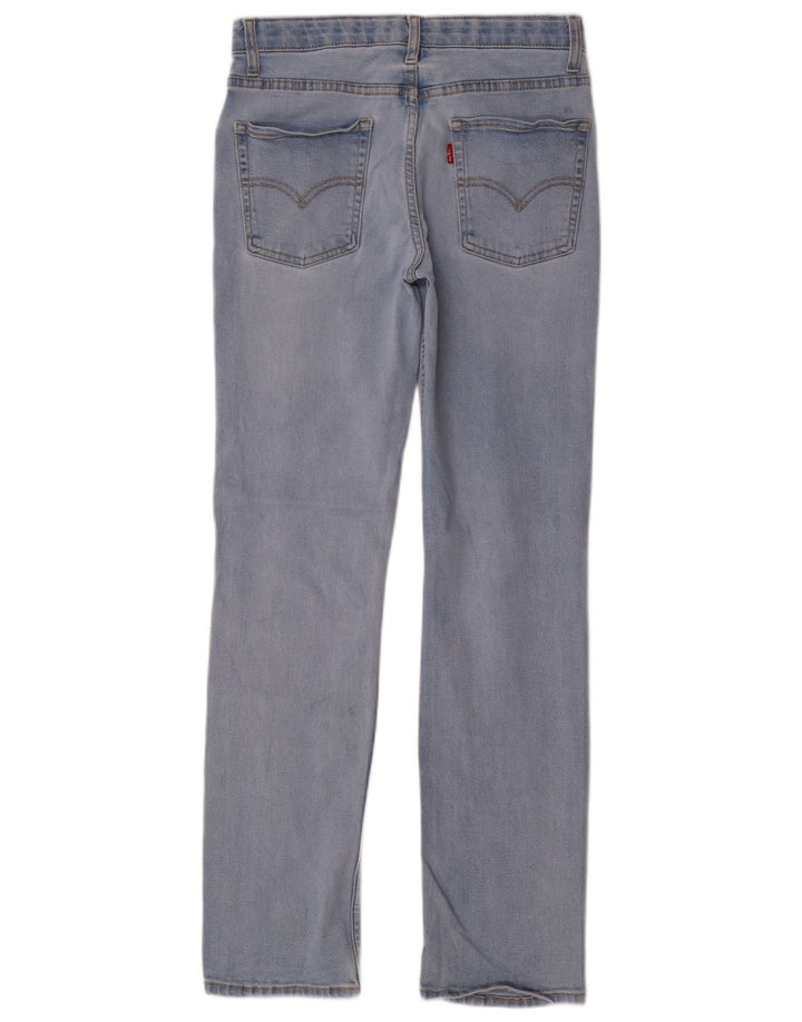 Levi's Boys 511 Distressed Slim Jeans 15-16 Anos W28 L30 Azul Algodão