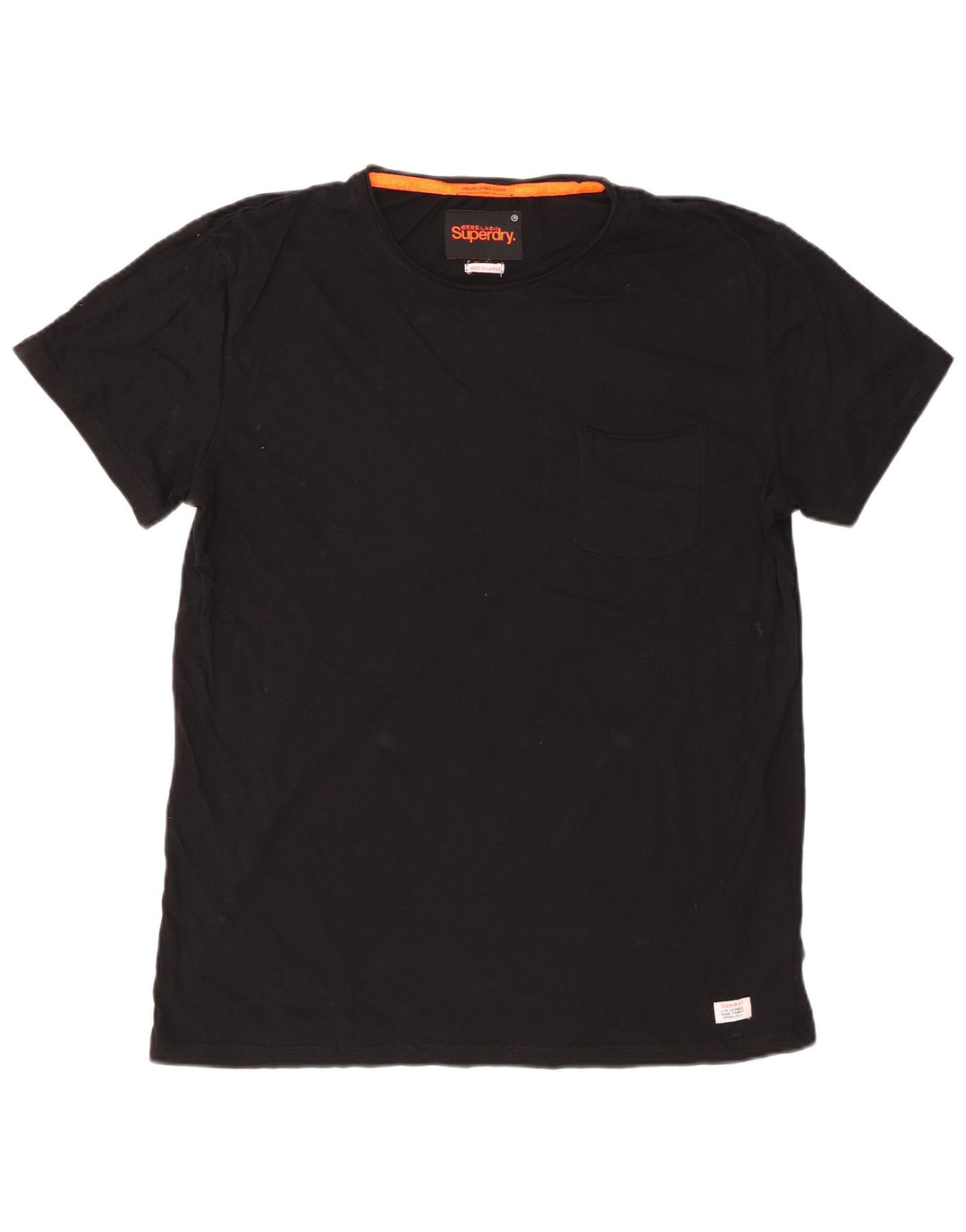 Camiseta masculina Superdry Top 2XL algodão preto