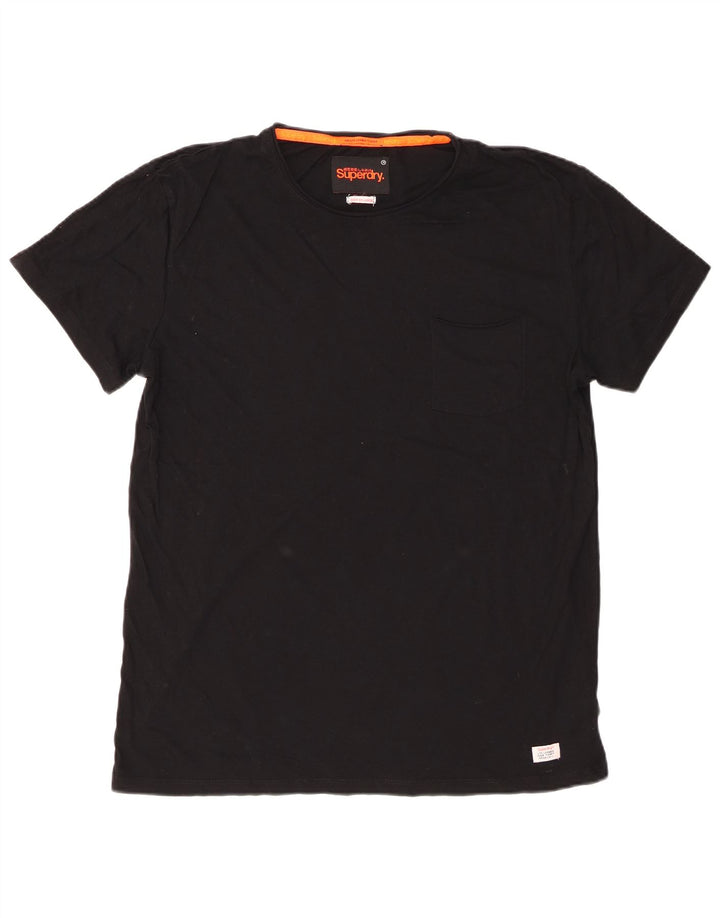 Camiseta masculina Superdry Top 2XL algodão preto