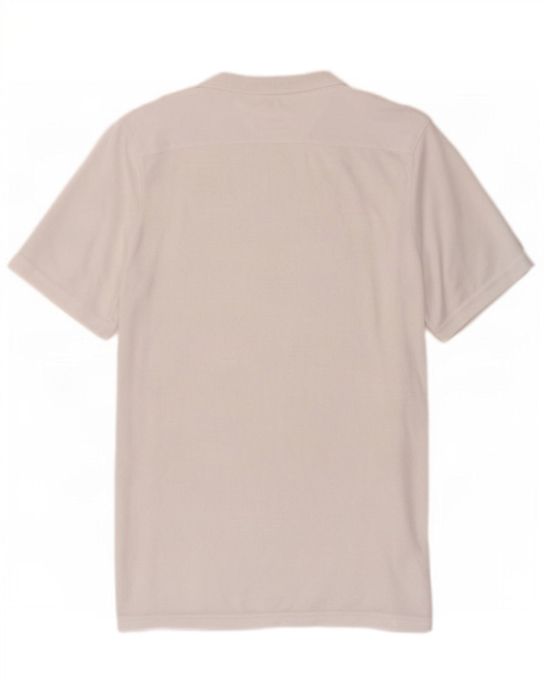 Camiseta masculina Nike Dri Fit Slim Top médio branco poliéster