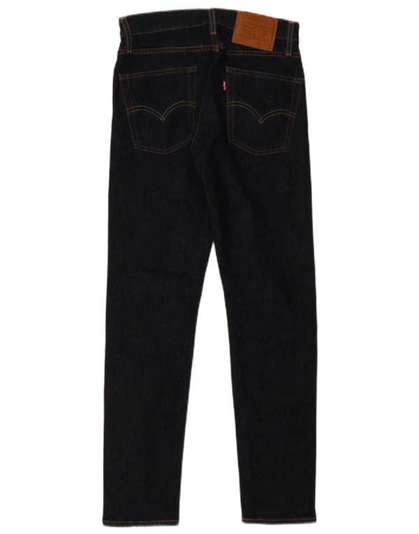 Levi's Masculino 510 Skinny Jeans W27 L30 Azul Marinho Algodão