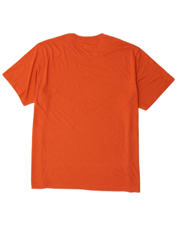 EDDIE BAUER Camiseta masculina Top 2XL Algodão Laranja