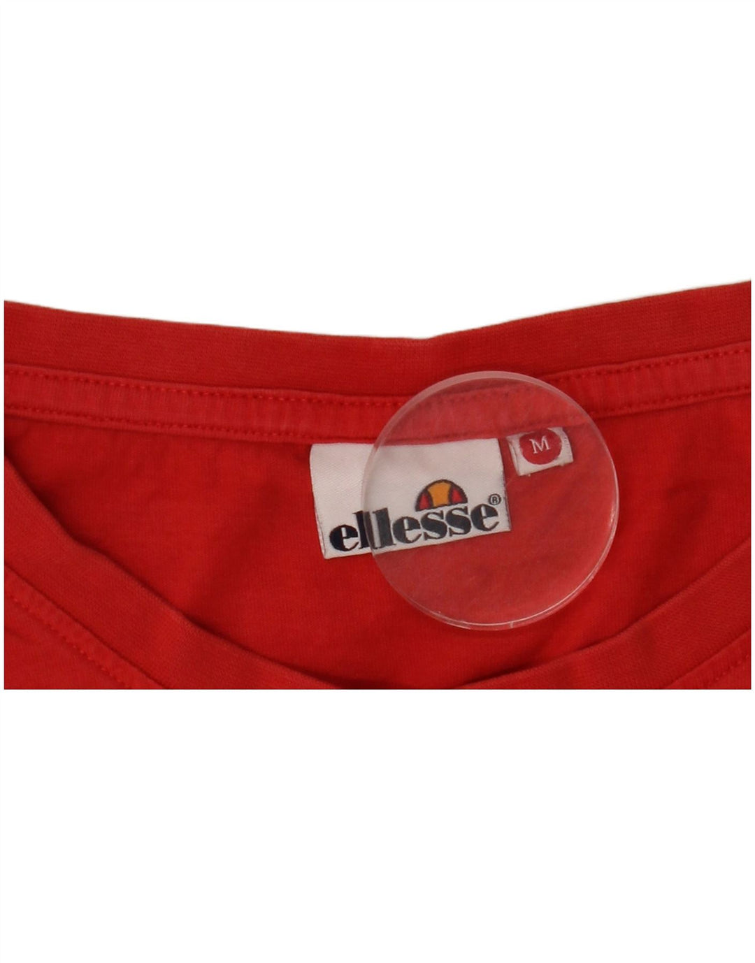 Ellesse Camiseta Masculina Top Médio Vermelho