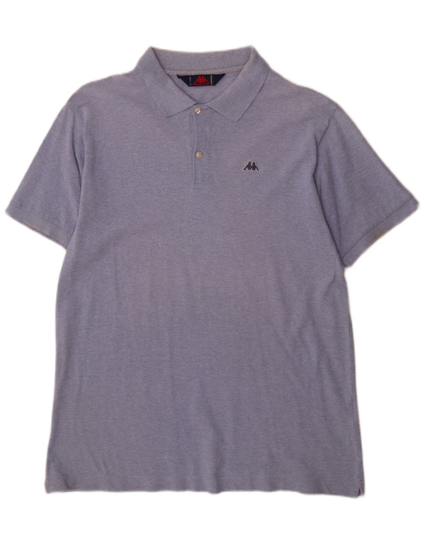 Camisa polo masculina Kappa XL algodão azul