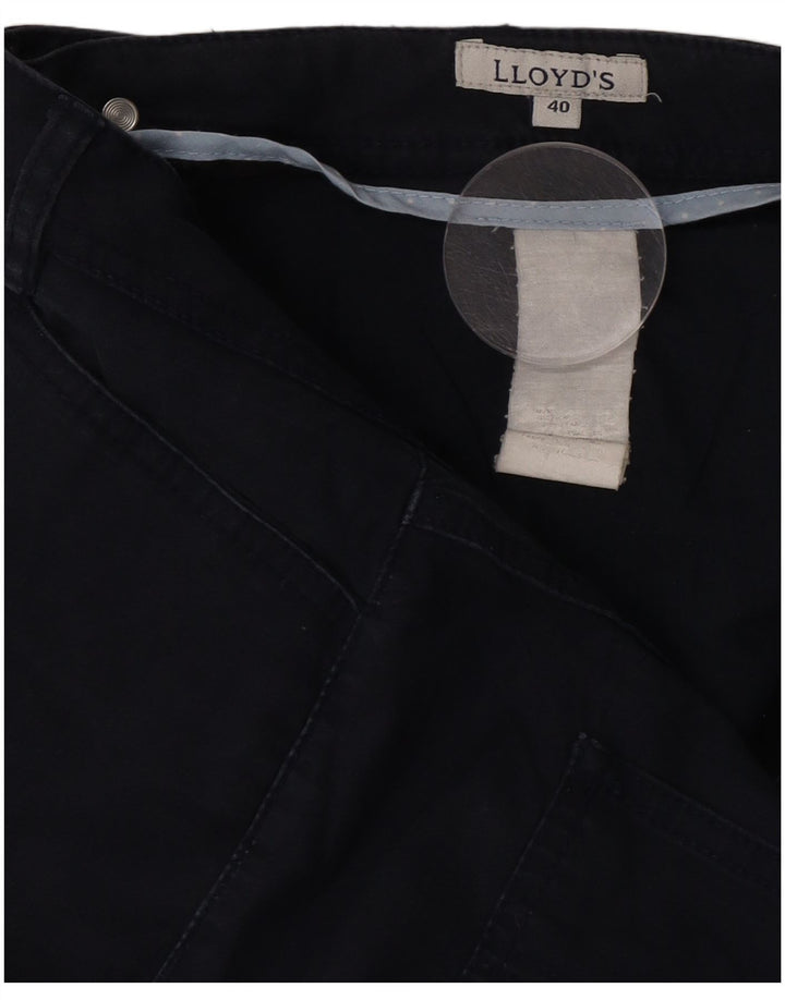 Bermuda Chino Feminina Vintage W40 2XL Azul Marinho