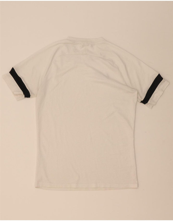 Camiseta masculina Nike Dri Fit Top médio branco colorblock