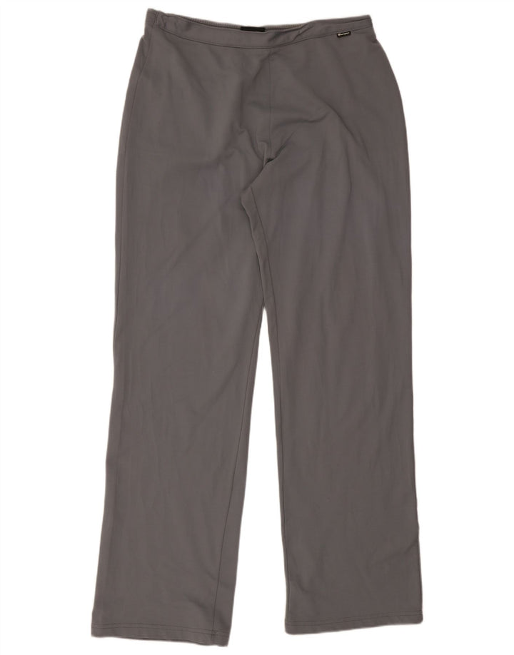Calça de treino feminina Champion UK 14 grande cinza poliamida