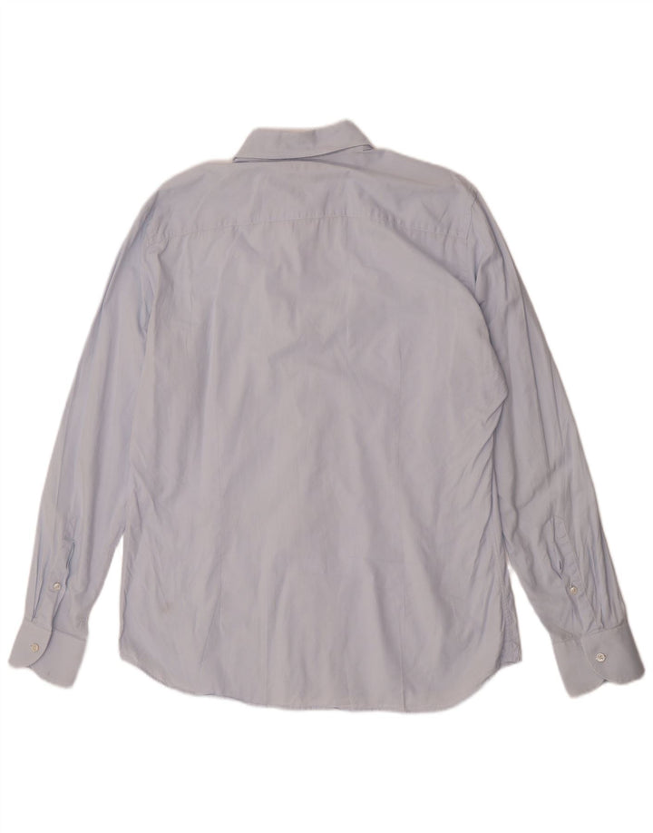 Camisa masculina Fay tamanho 43 17 XL azul