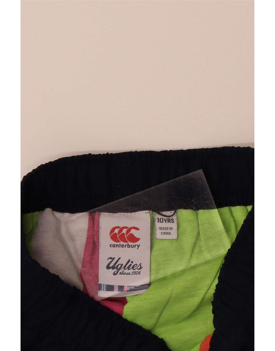 Calça de treino gráfico CANTERBURY para meninas 9-10 anos azul marinho