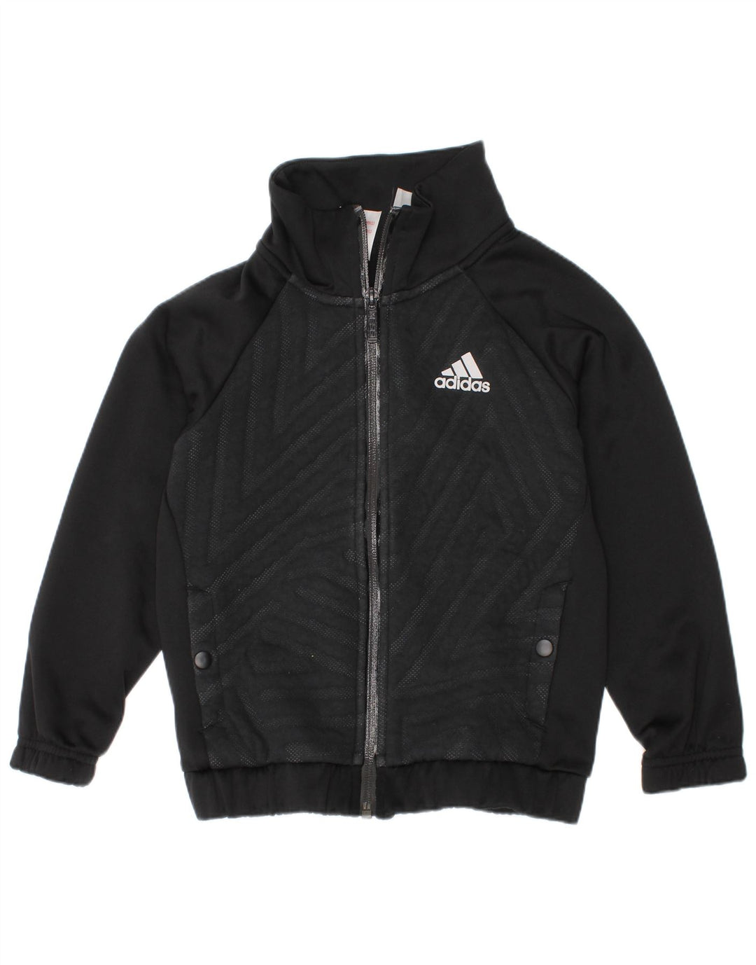Jaqueta Adidas Boys Graphic Treino Top 5-6 Anos Preto Geométrico