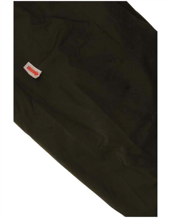 Jaqueta corta-vento masculina SUPERDRY com capuz Reino Unido 36 poliéster cáqui pequeno