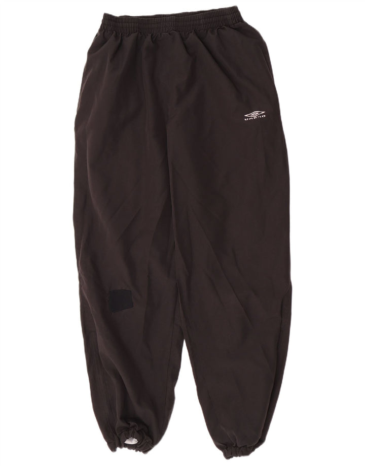 Umbro Calça de treino masculina Joggers poliéster preto médio