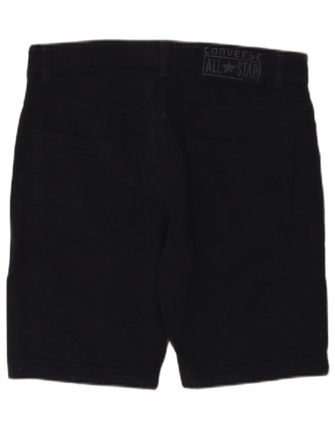 Shorts casual masculino CONVERSE pequeno W29 algodão azul marinho