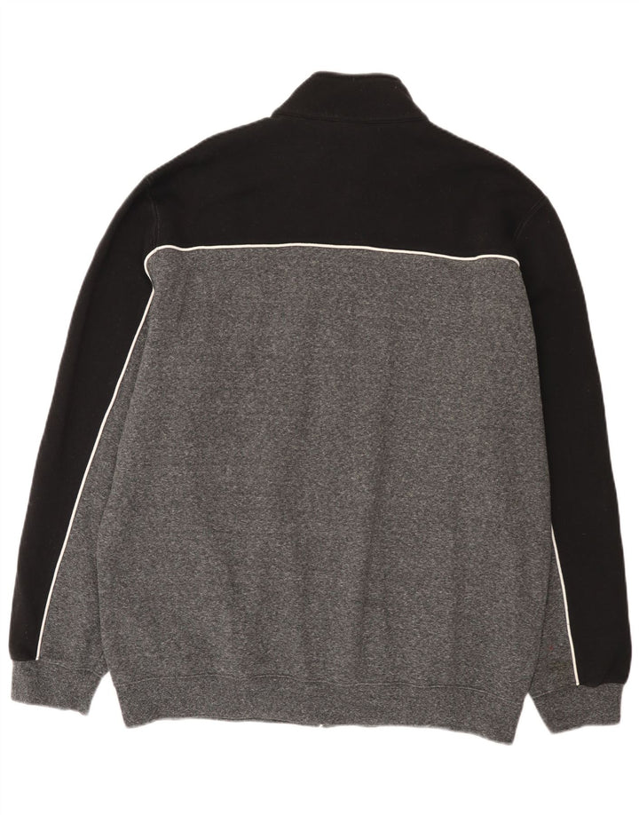 Jaqueta masculina Champion 3XL cinza colorblock algodão